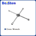 Cross Socket Wrench with Chrome Plate
